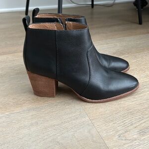 Madewell leather booties